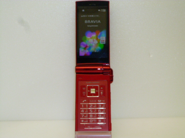 モバイル市場◇中古◇au◇S005◇BRAVIA Phone◇格安白ロム◇即決 